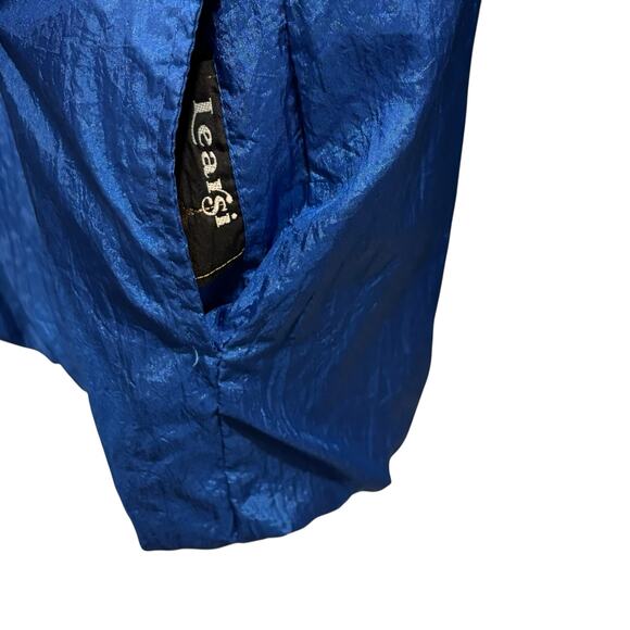 90s Vintage grannycore reversible sweatshirt jacket, gray and blue, Size XL - Picture 11 of 16